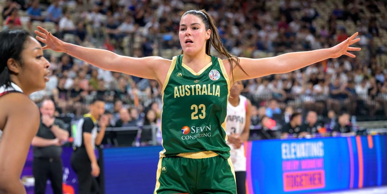 #篮球#
2025年7月20日，澳大利亚女篮在FIBA女子亚洲杯决赛中以88-7