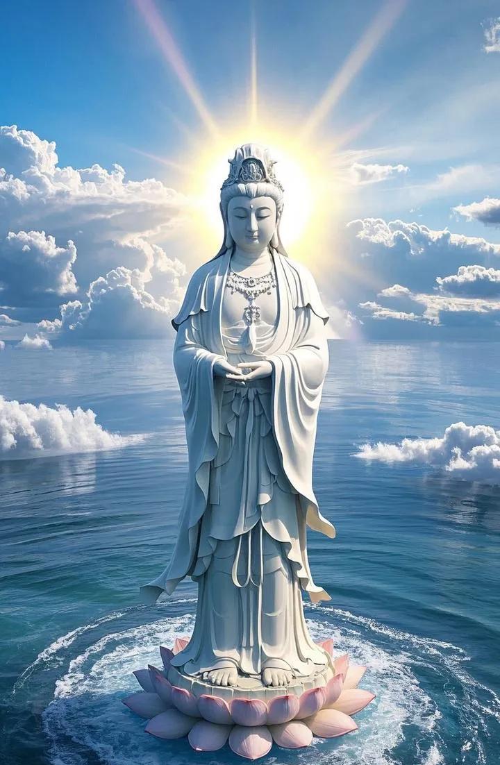 慈悲渡众生，普照万象空。[祈祷][祈祷][祈祷]
#分享每日心得与感悟# #慈大