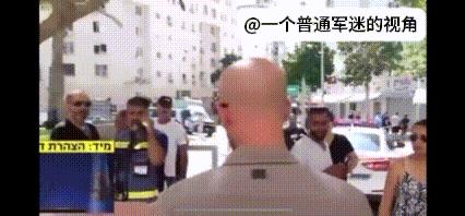 以色列南部城市贝谢尔巴发生了非常有意思的一幕，一名以色列妇女和以色列电视台第13