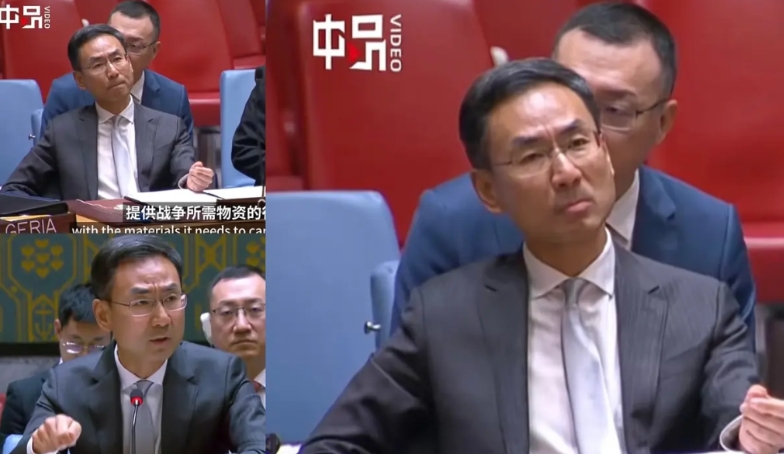 龙国怒了，耿爽把老美的脸按地上摩擦！
美国三番五次关于俄乌问题发难中国，是可忍孰