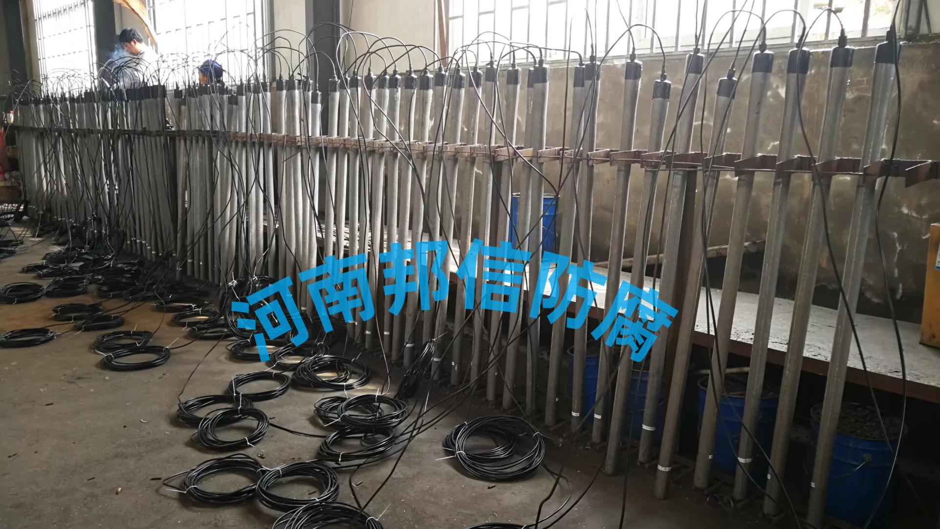 沙漠地区用深井阳极219×6000 预包装焦炭填料防沙渗透