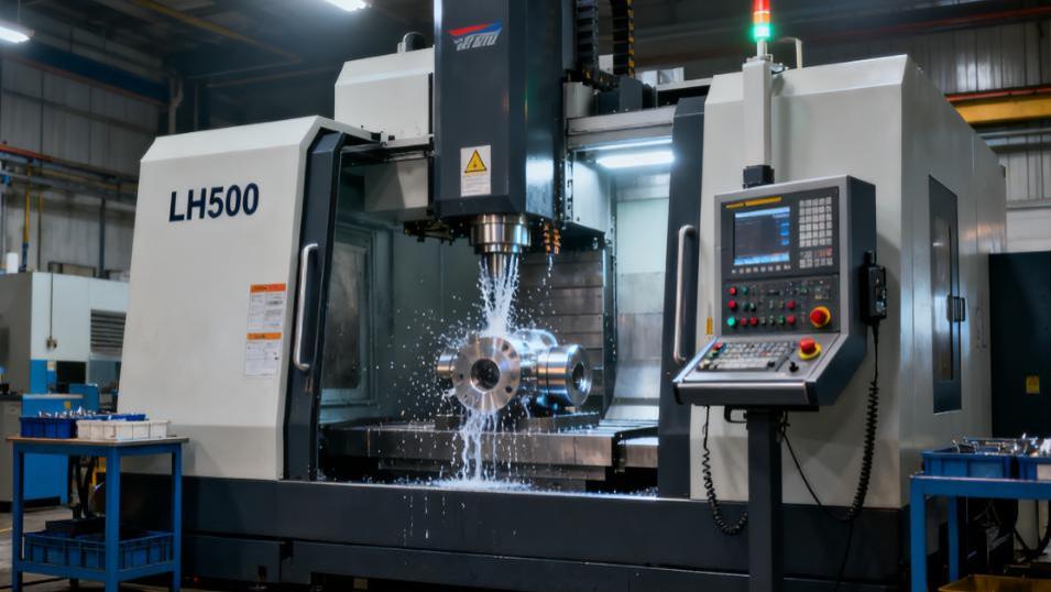 国产五轴太能打！金精 LH500 直降20%的报废率