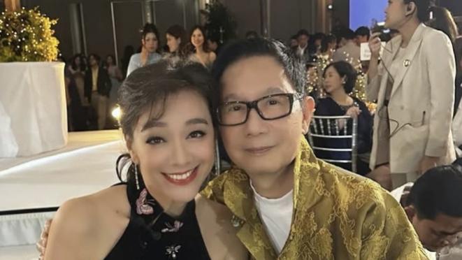 粤语片女星嘉玲外孙泰国大婚