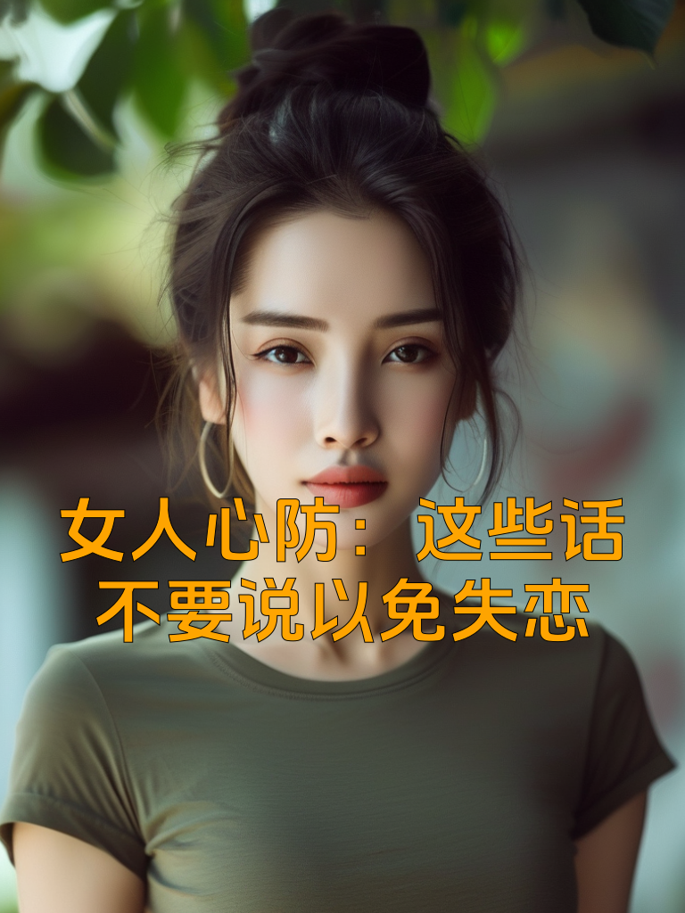 女人心防：这些话不要说以免失恋