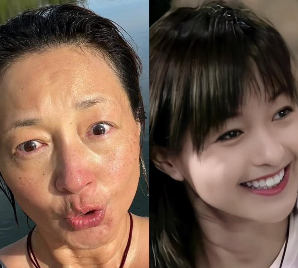 “郭襄”李绮红老了我不意外，
明星不化妆不好看我也不意外，
但是我意外的是，
她