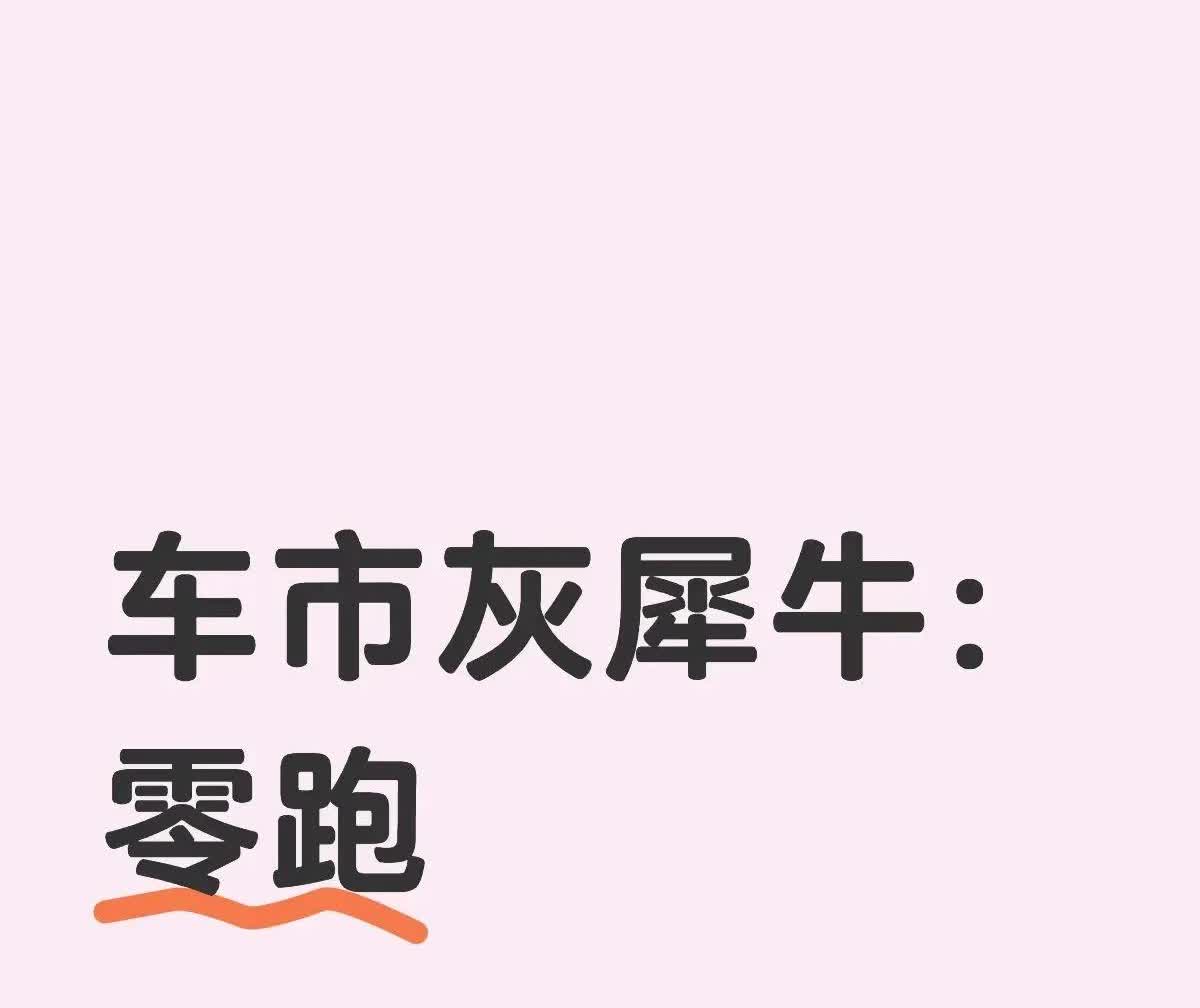 车市灰犀牛：零跑
新能源行业，目前有两个典型傲慢特征：一个是看不起增程，第二个