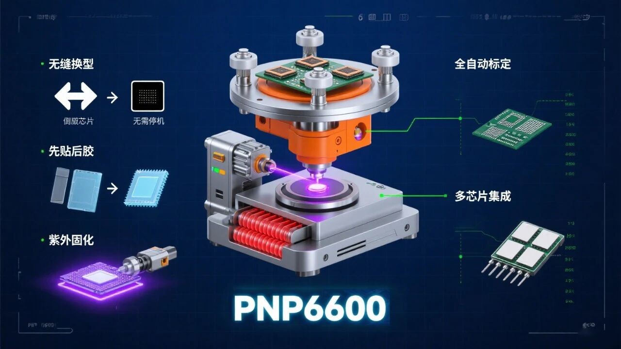 诺顶智能PNP6600系列高精度固晶机：重新定义半导体封装生产的性能标杆