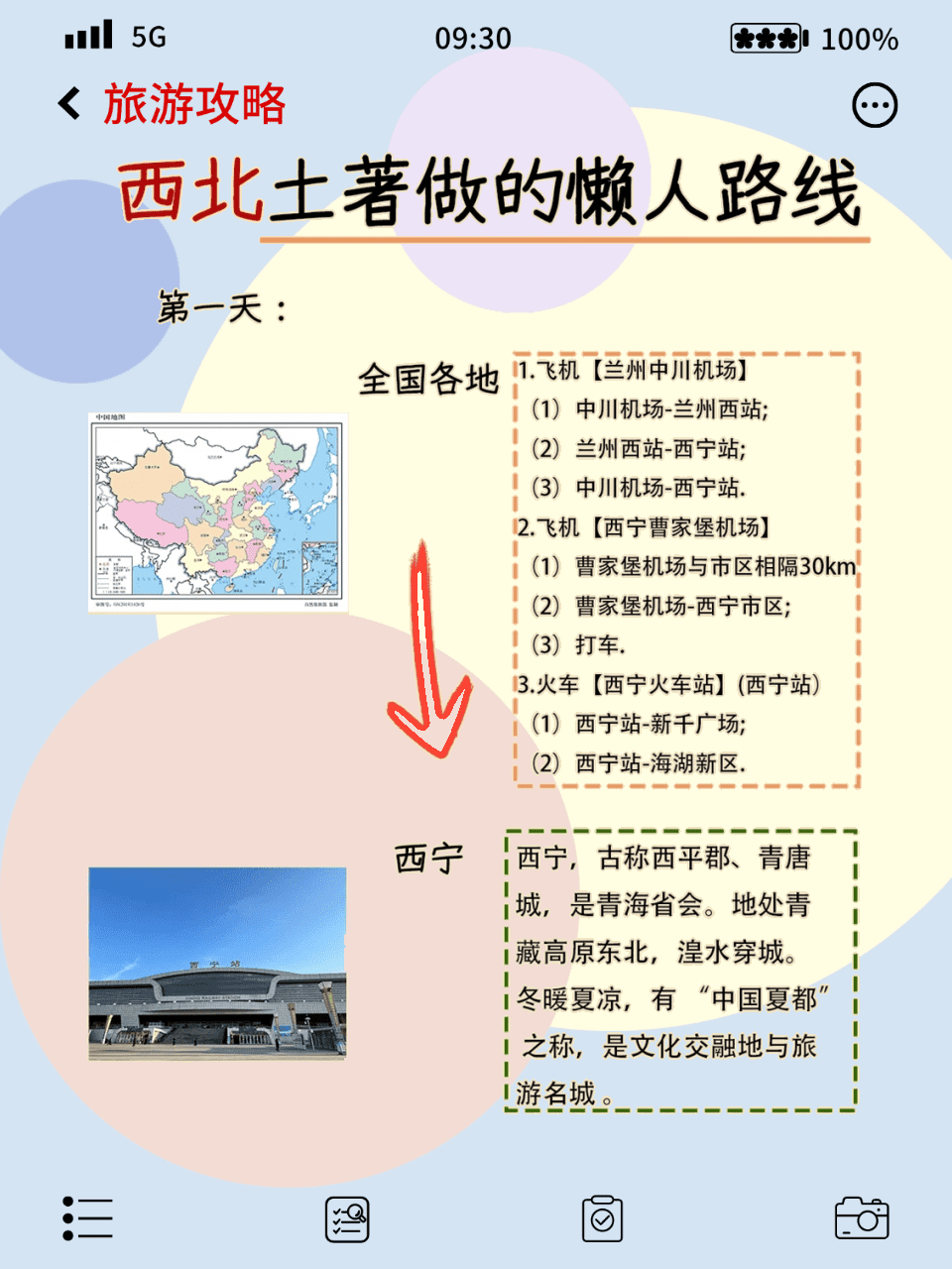 西北六日行程秘籍 跟着老司机玩转景点