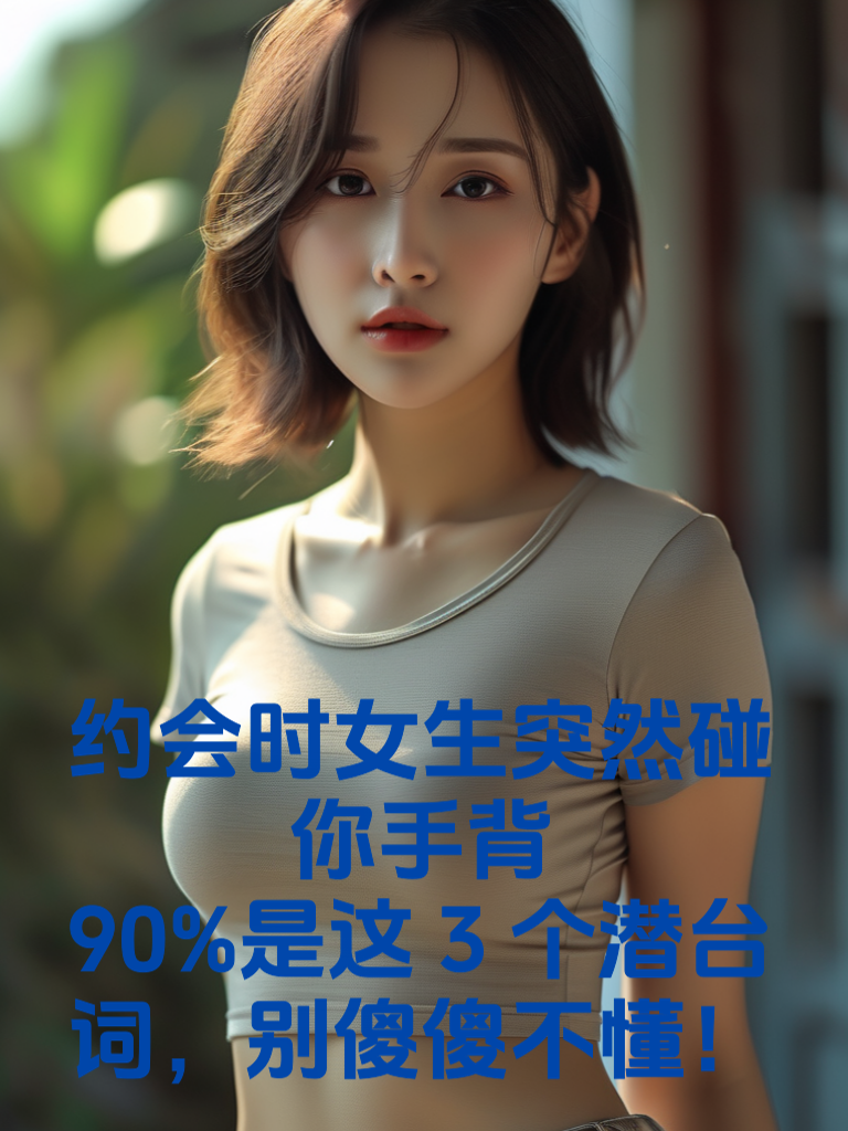 约会时女生突然『碰你手背』？90%是这3个潜台词，别傻傻不懂！