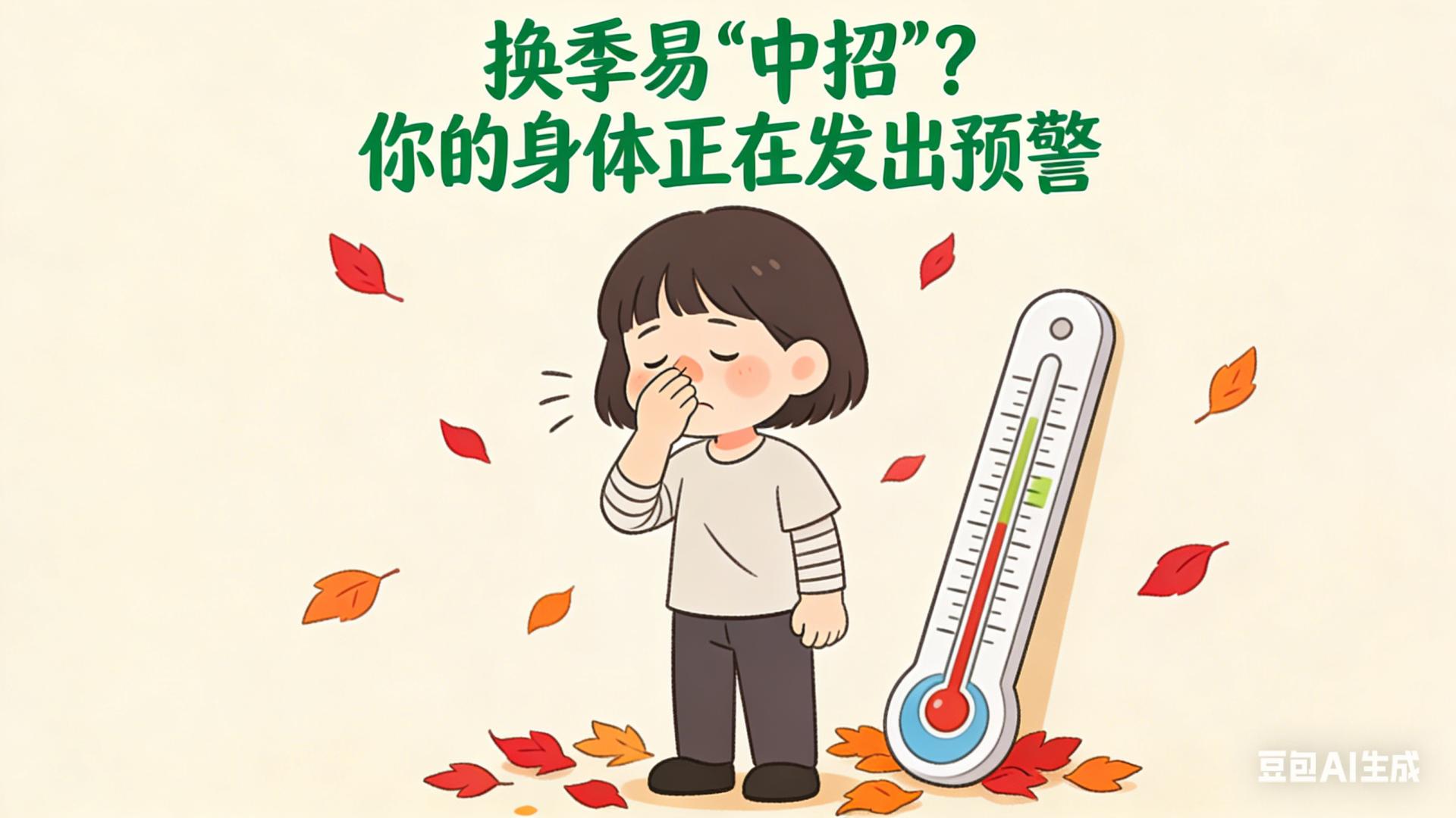 换季易 “中招”？你的身体正在发出预警