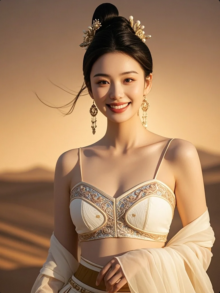 如果穿越回盛唐敦煌，你会选哪套霓裳？