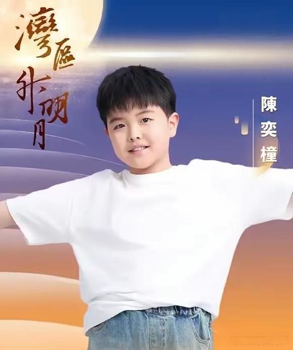 果然是近水楼台先得月
佟丽娅儿子正式出道征战娱乐圈！
湾区升明月宣传海报，陈思诚