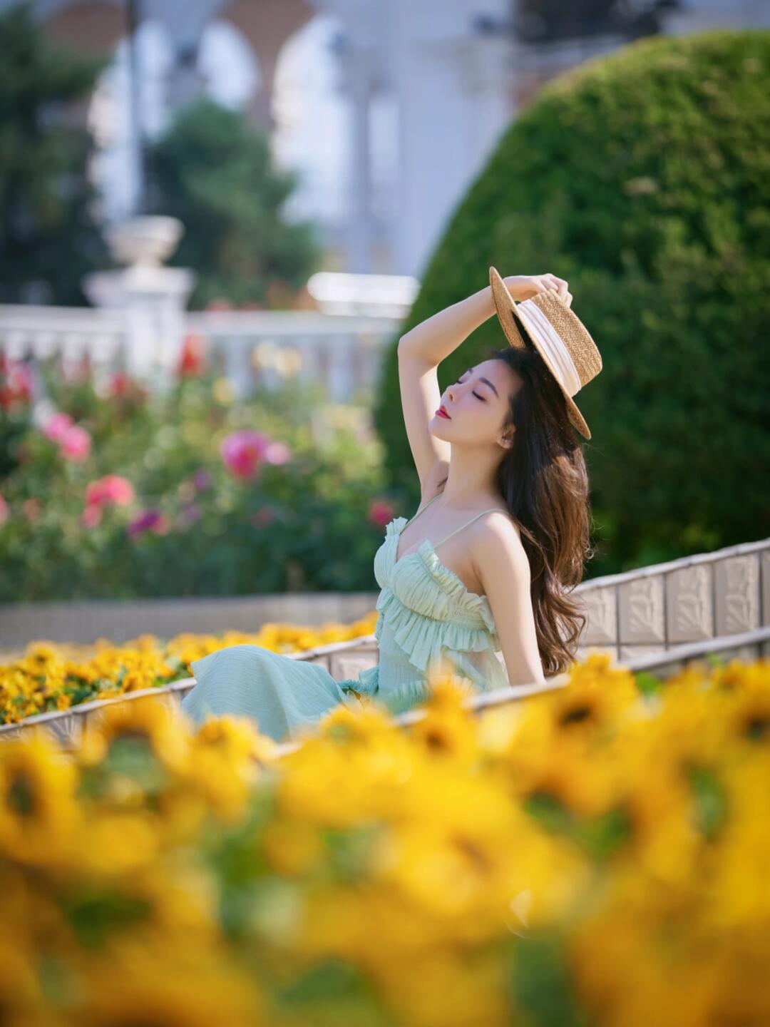 花海人像拍摄