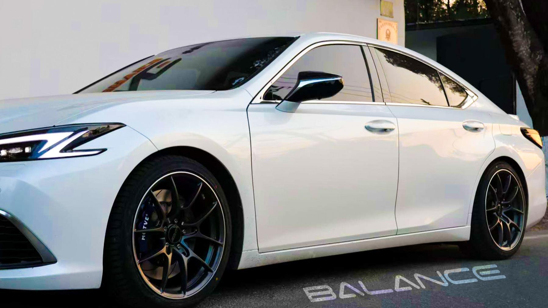 【BALANCE改装案例】雷克萨斯ES300升级STAR轮毂+BCBR避震+迈拓刹车