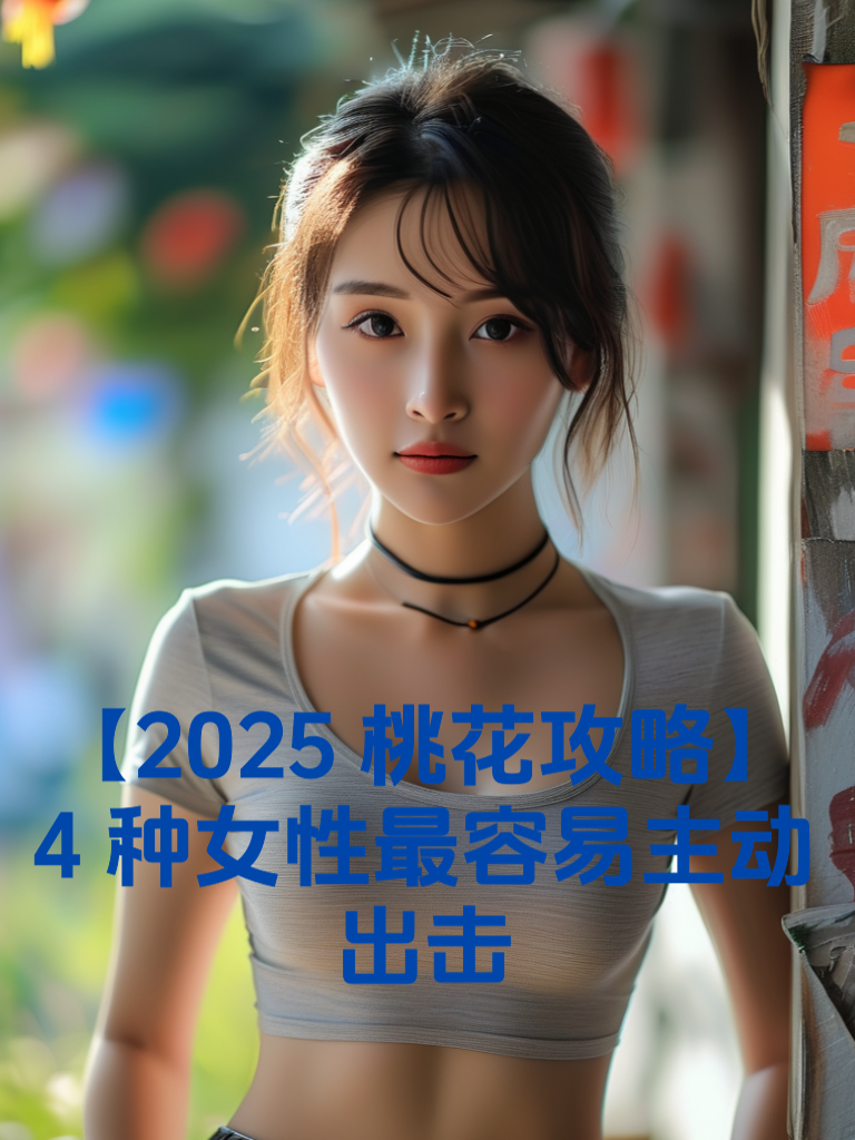 【2025桃花攻略】4种女性最容易主动出击