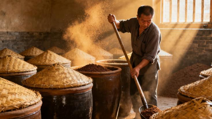 非遗匠心酿醇醋——新山湾陈醋的风味密码