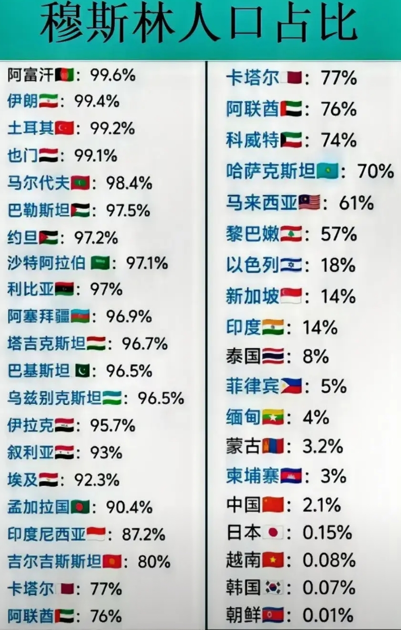 这就是巴基斯坦、阿富汗支持伊朗的原因，但是不明白为啥同为穆斯林国家的约旦帮助以色