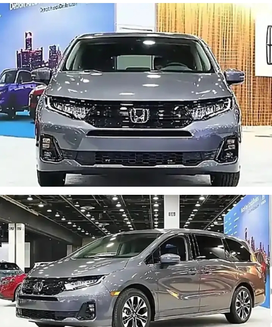 全新本田奥德赛惊艳亮相！造型圆滑时尚，1.5T混动系统更节能环保
