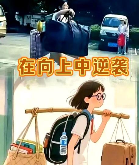 读书真的有用！

刷到那个高考后挑扁担回家的姑娘，真的被整破防了！

你们见过扛