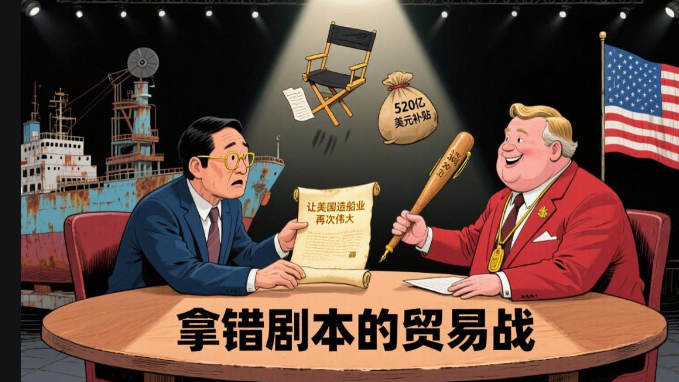 美国人还没想明白，韩国人已经把算盘打到了它的工会和军港里了