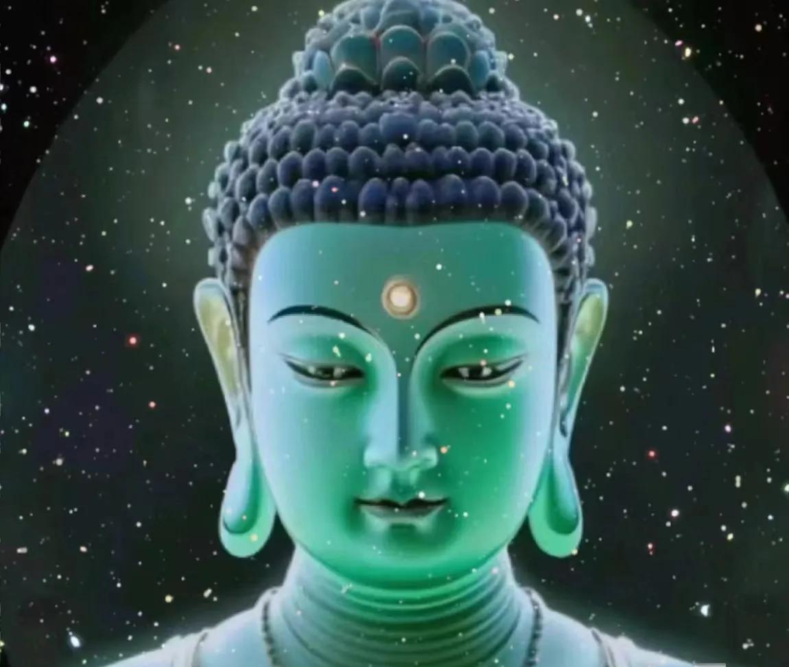 停一下，倘若你有幸刷到绿脸文殊菩萨，可千万不要错过，留下一句逢凶化吉，就能与这份