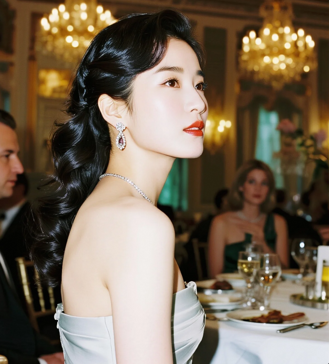 黑裙的魅力：经典款式演绎的高级清纯感