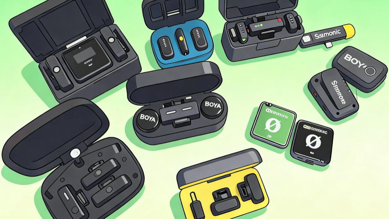 西圣和猛犸领夹麦哪个好？领夹麦克风哪款好？热卖款实时PK更新