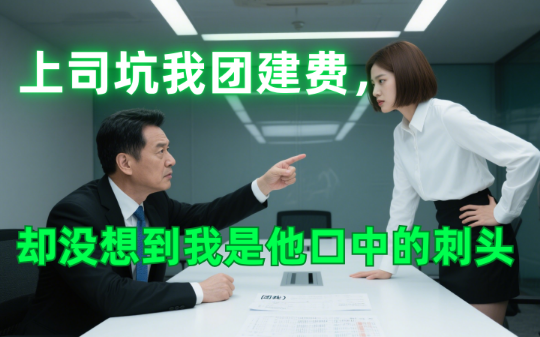 上司坑我团建费，却没想到我是他口中的刺头