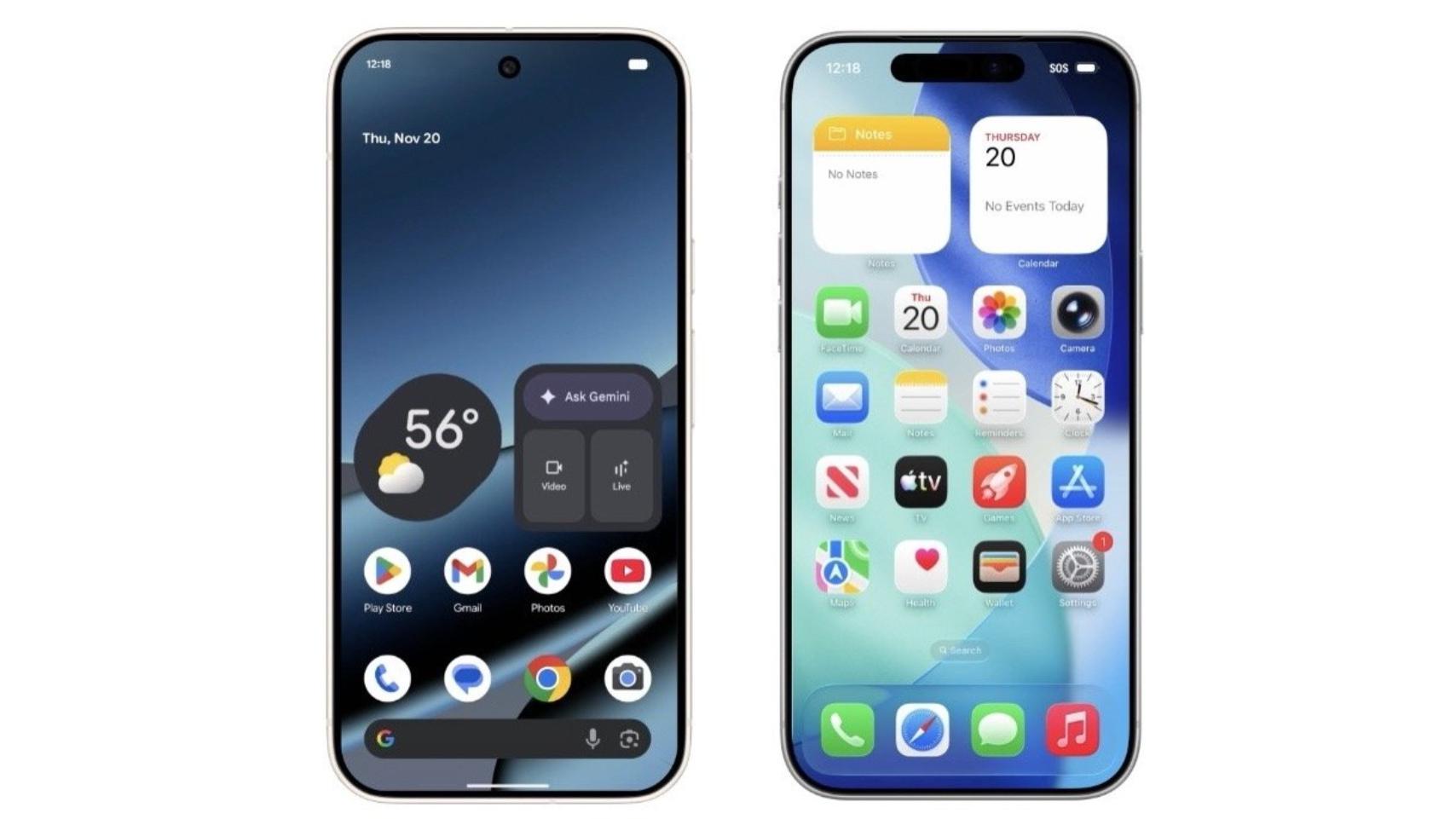 谷歌主动“兼容”苹果：安卓与iPhone实现跨平台互通