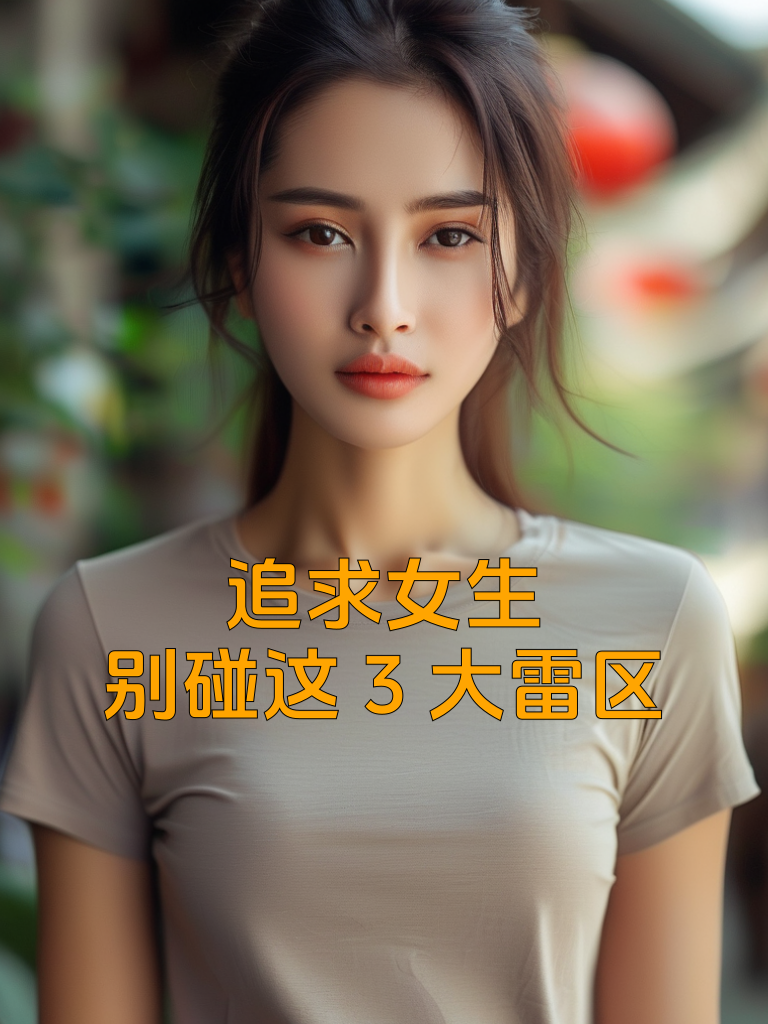 追求女生别碰这3大雷区