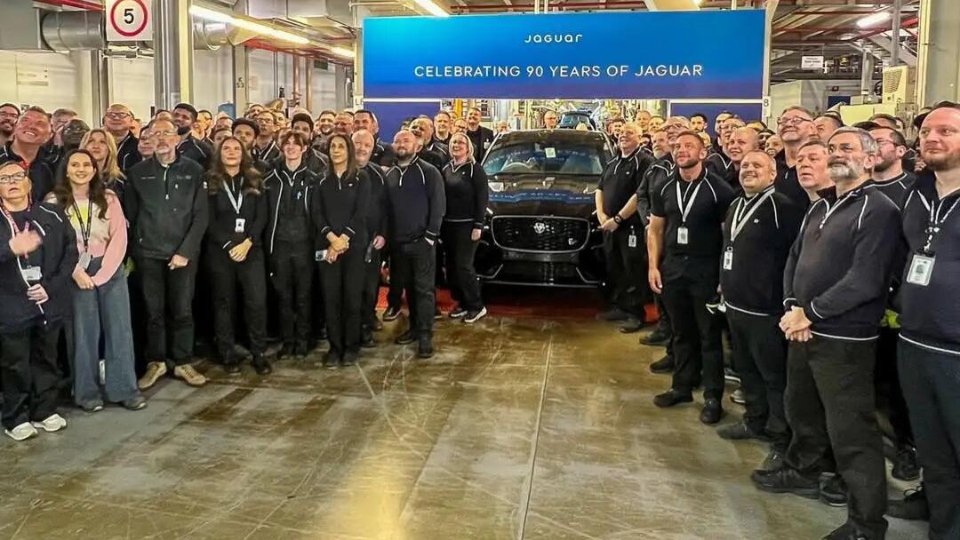 一个时代的落幕，捷豹最后一台内燃机汽车下线