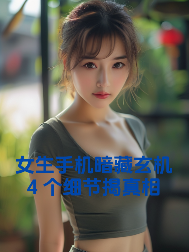 女生手机暗藏玄机，4个细节揭真相