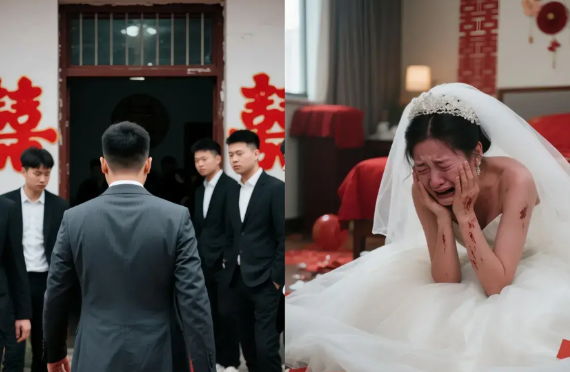 哎哟，你敢信？接亲现场本来热热闹闹的，新郎突然一甩胳膊，兄弟们呼啦啦全走了，剩全