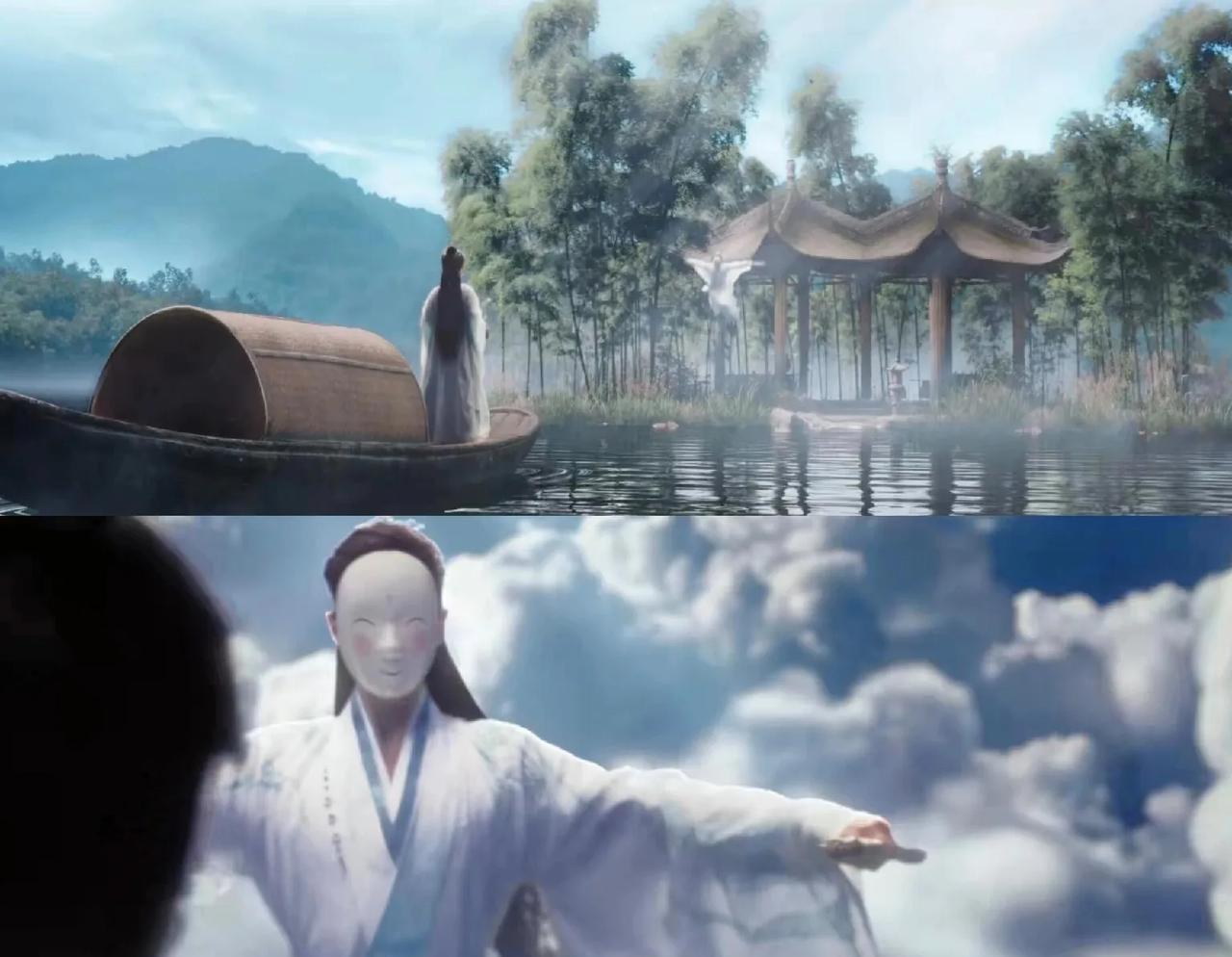 看完《淮水竹亭》的最新视频，有点不太妙，对比红月篇花里胡，这篇主打一个素，素的好