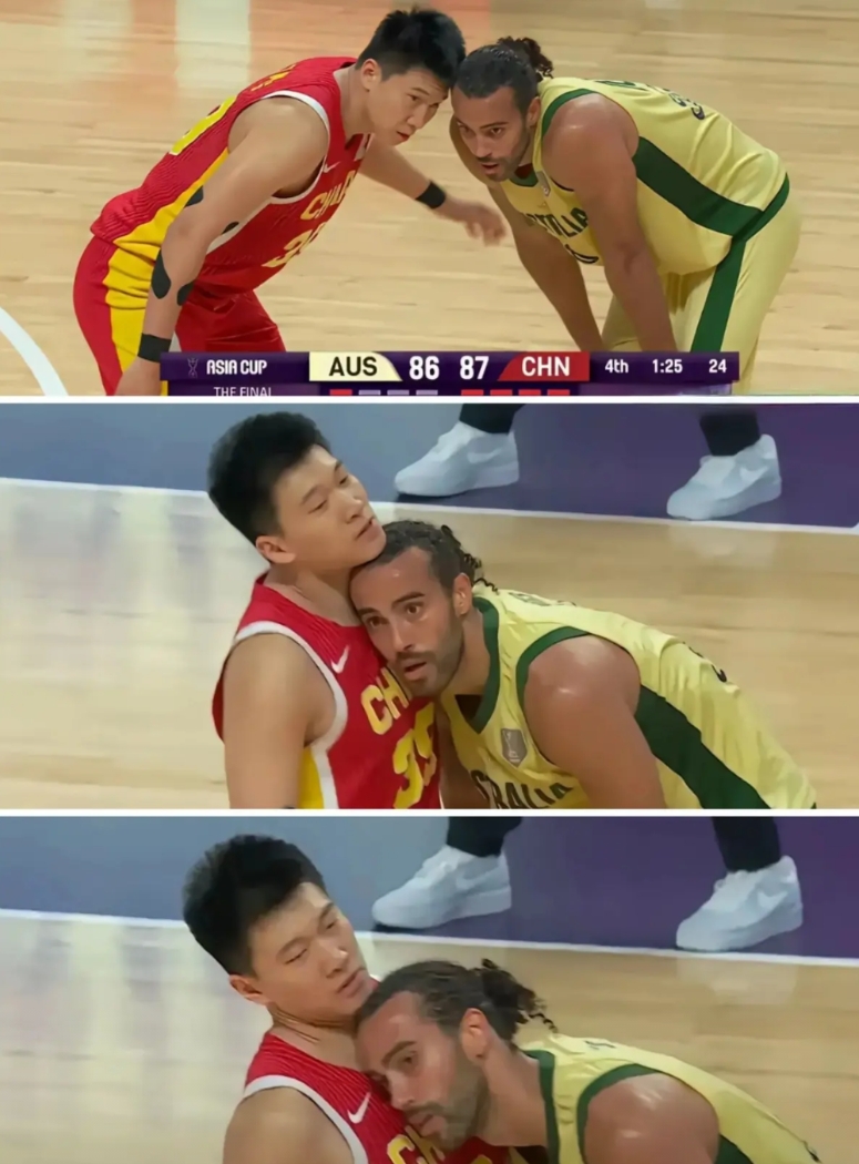 哈哈，中国蓝男把澳大利亚打成这样了！