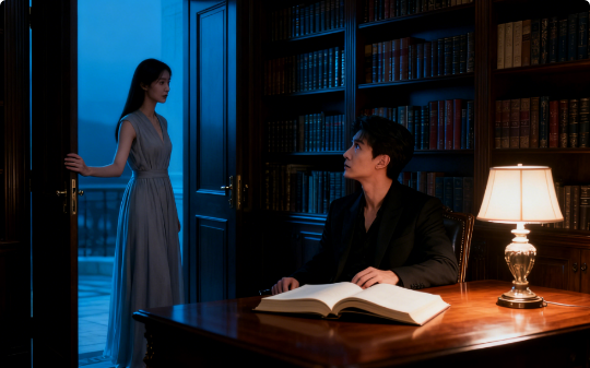 为了给弟弟凑够手术费，我嫁给了传闻中的富商老头，新婚夜他摘下面具，竟是我失踪了5年的前男友