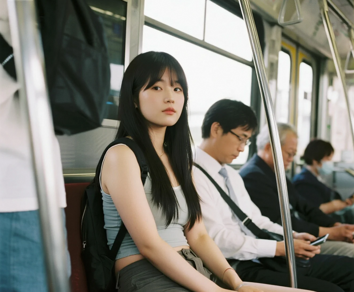 不是偶像剧，是真实发生在地铁里的温柔瞬间