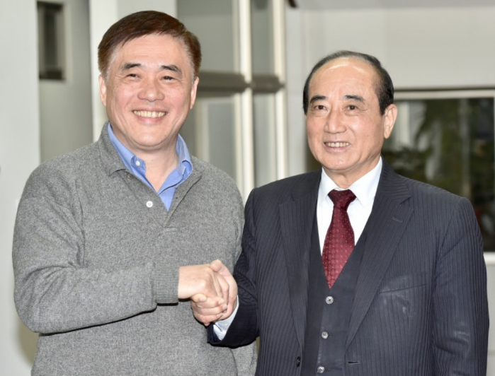 拟选国民党主席  郝龙斌拜会王金平  

传前台北市长郝龙斌有意参选党主席，并私