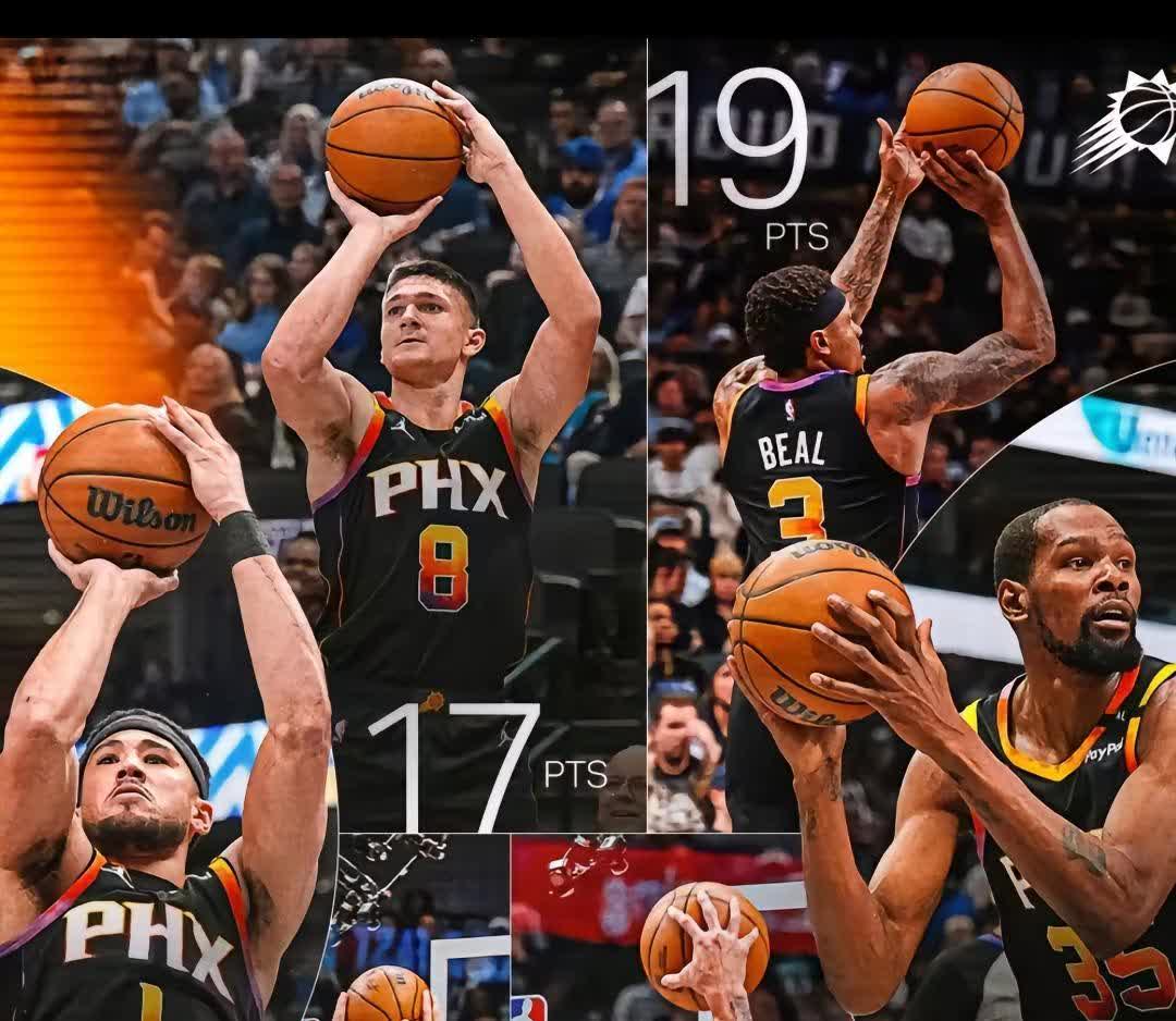 北京时间3月10日，NBA常规赛太阳客场125-116击败独行侠，杜兰特15投8