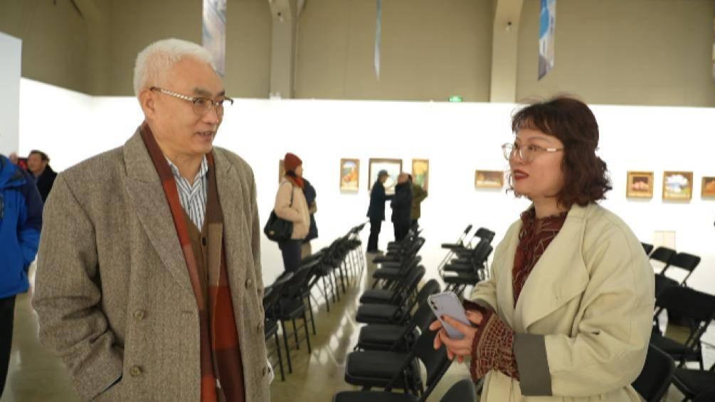 “别了，巴比伦——林红油画艺术展”在北京云上美术馆开幕