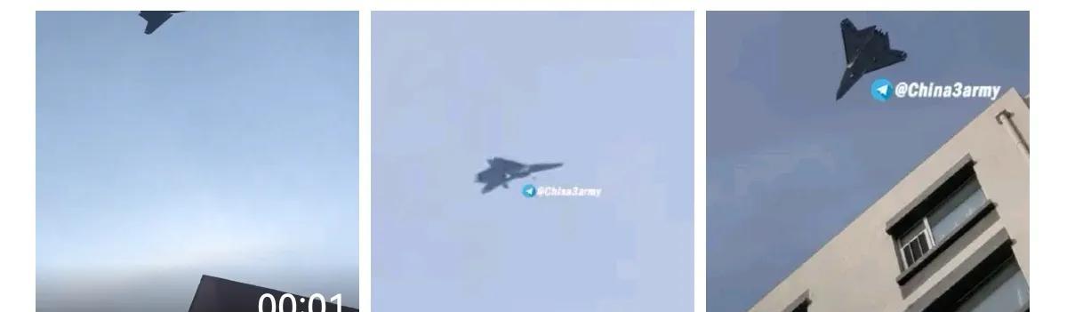 沈阳航空工业集团有限公司研制的中国第六代战斗机歼-50展开起落架试飞画面。
拍摄