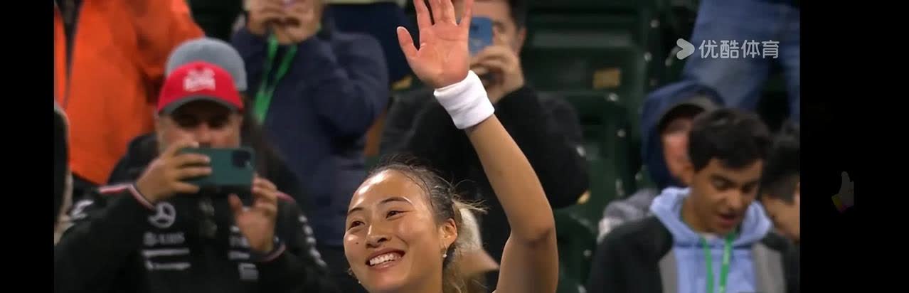 郑钦文开始了自己的连胜之旅，WTA1000印第安维尔斯女单第三轮，2：0（6/3