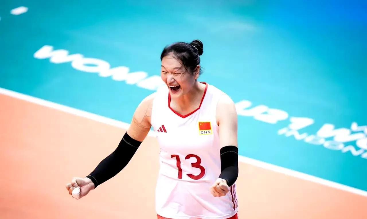 U21中国女排3-1阿根廷取得5-8名排位赛首胜，“小颜妮”李涵宇单场拦网11分