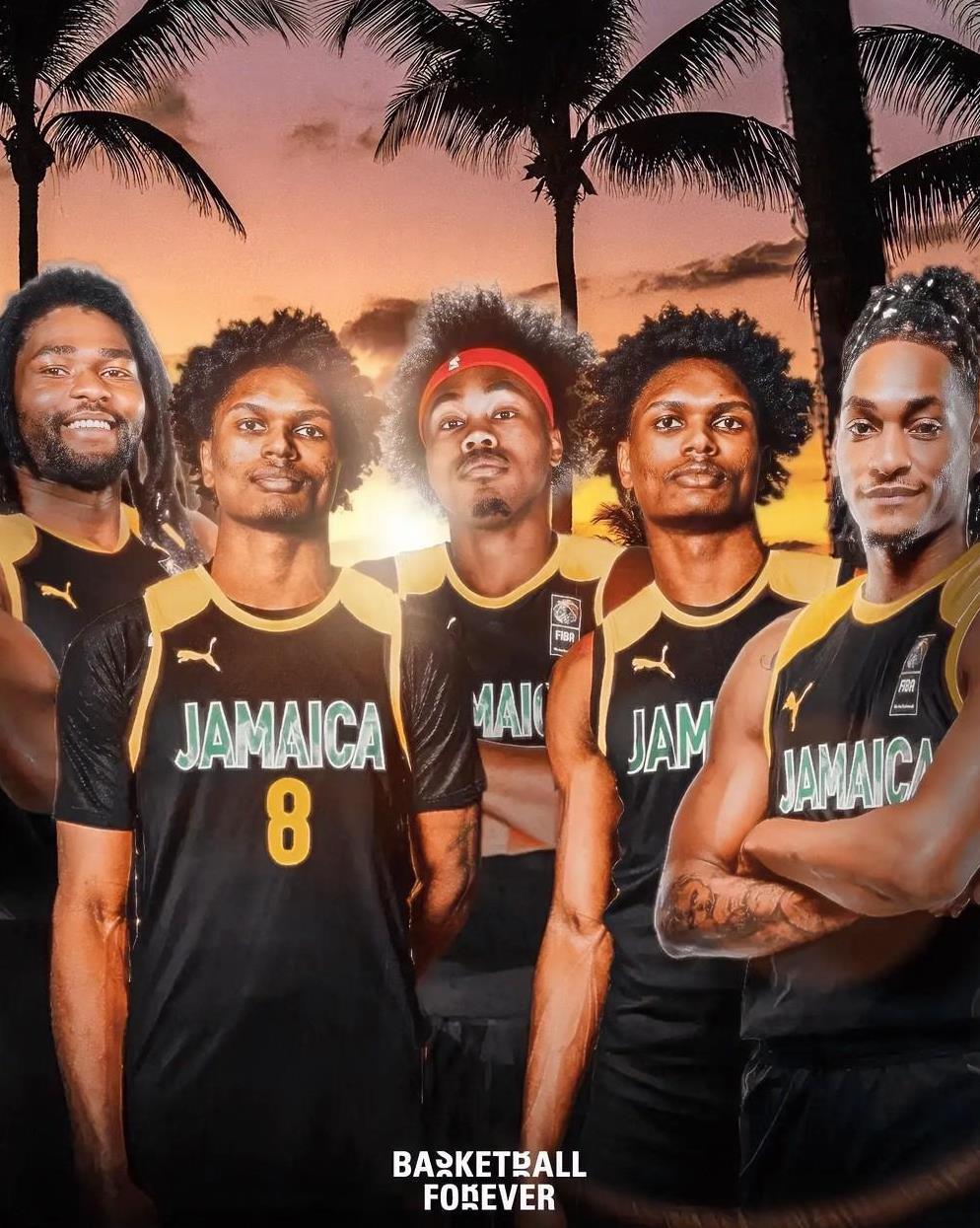 我滴个乖！牙买加男篮组建NBA水平国家队，挤掉中国男篮（世界排名第30），杀进前