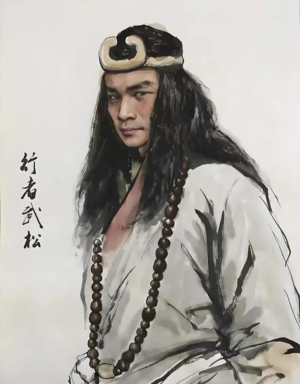 宋江提出招安，不料武松第一个站出来反对，拿刀要杀宋江！
这时候宋江身边的亲信李逵