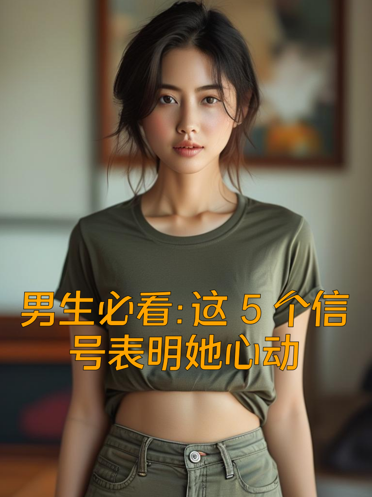 男生必看：这5个信号表明她心动