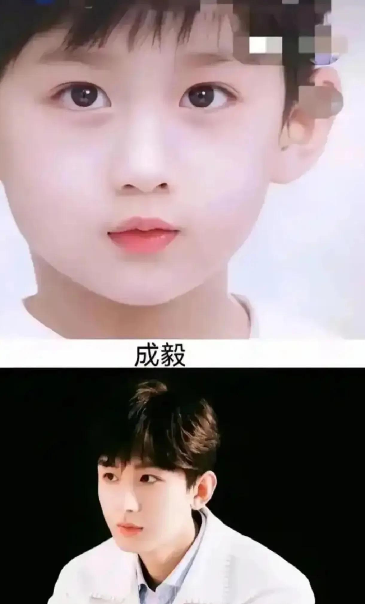 我一开始以为这图片里的是邓超，
但是我闺蜜告诉我，是成毅，
我无论如何都不信，这