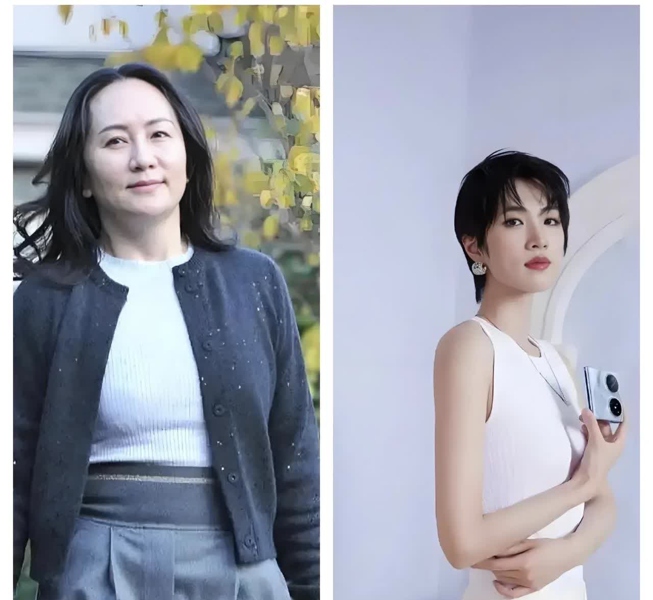 有个事我一直想说
姚安娜和她姐姐孟晚舟
同样都是任正非的女儿，也都是任老的骄