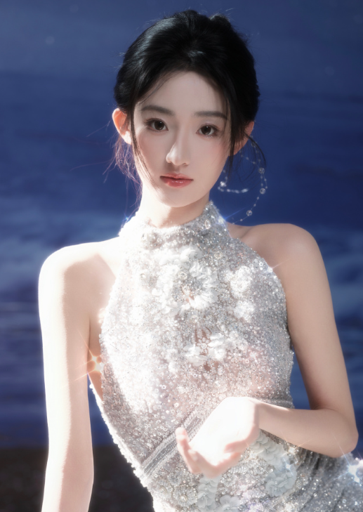 杨雨潼的礼服妆造，超闪耀的，喜欢！