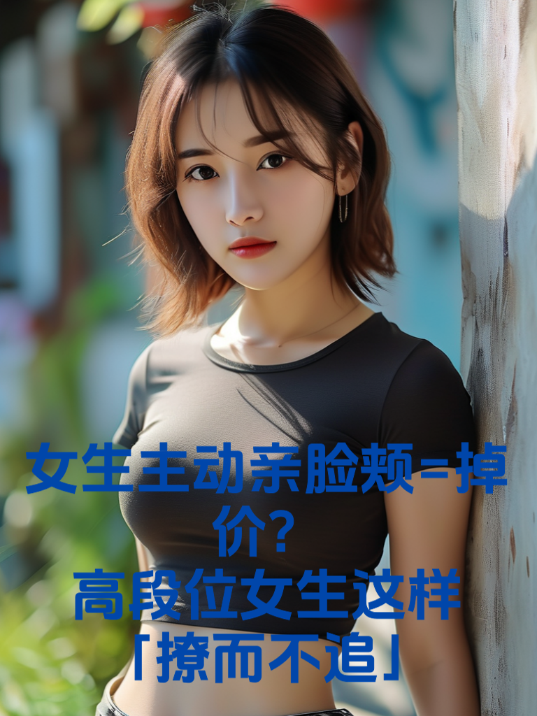 女生主动亲脸颊=掉价？高段位女生这样「撩而不追」